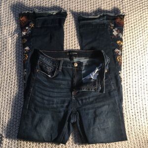 Ashley Mason|High-Rise Bell-bottom jeans